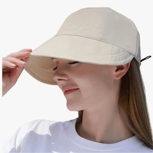 New - Foldable summer hat baseball cap - Beige